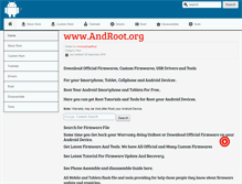 Tablet Screenshot of androot.org